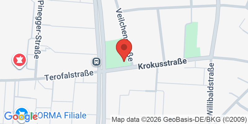 Mapa de la ubicación de Spielplatz "Veilchenstraße, Ecke Krokusstraße"