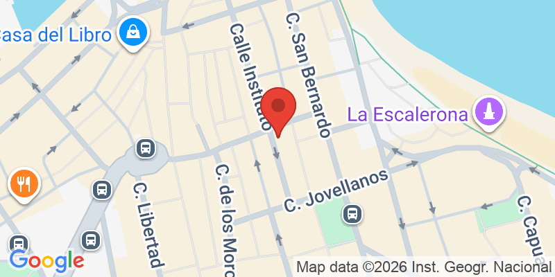 Mapa de la ubicación de Quemedas Gijón