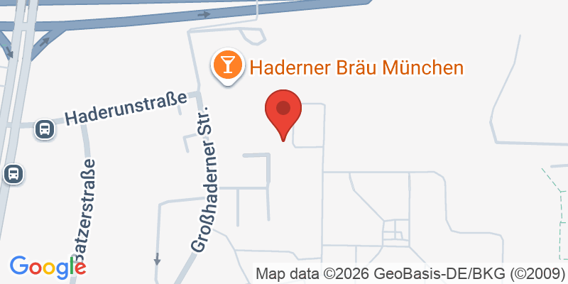 Mapa de la ubicación de Spielplatz "Großhaderner Straße"