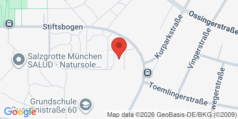 Mapa de la ubicación de Spielplatz "Stiftsbogen, Ecke Kurparkstraße"