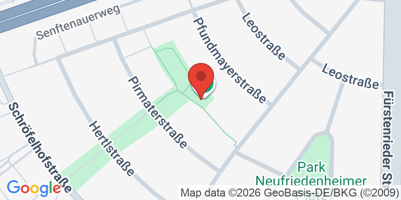 Mapa de la ubicación de Spielplatz "Kurparkstraße, zur Maenherstraße"