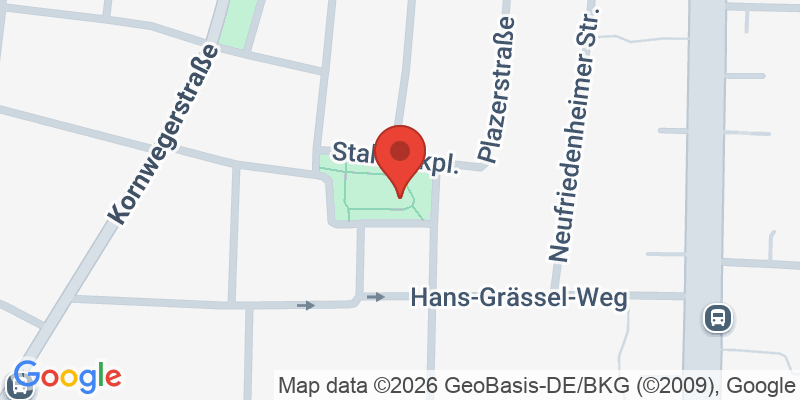 Mapa de la ubicación de Spielplatz "Stahleckplatz"