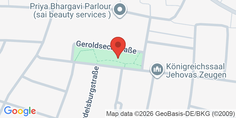 Mapa de la ubicación de Spielplatz "Holzapfelkreuther Straße, Geroldseckstraße, Ecke Tratzbergstraße"