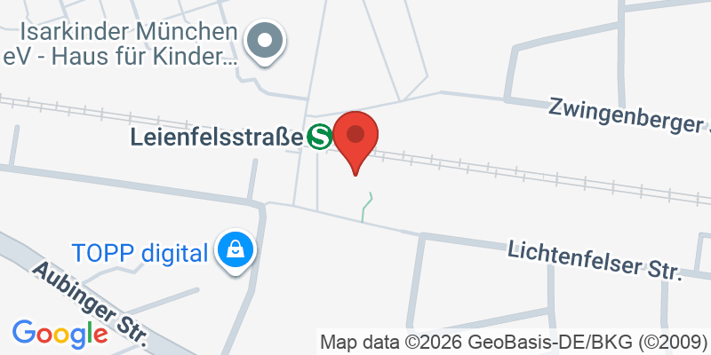 Mapa de la ubicación de Spielplatz "Bad-Stebener-Weg, Ecke Leienfelsstraße"