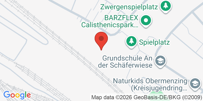 Mapa de la ubicación de Spielplatz "Lucia-Popp-Bogen, hinter Hausnummer 27, Schaukelzentrum"
