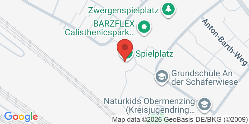 Mapa de la ubicación de Spielplatz "Lucia-Popp-Bogen, Wasserspielplatz"