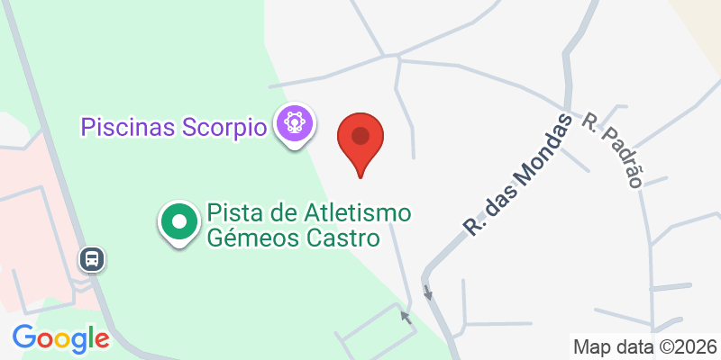 Mapa de la ubicación de Piscinas Scorpio