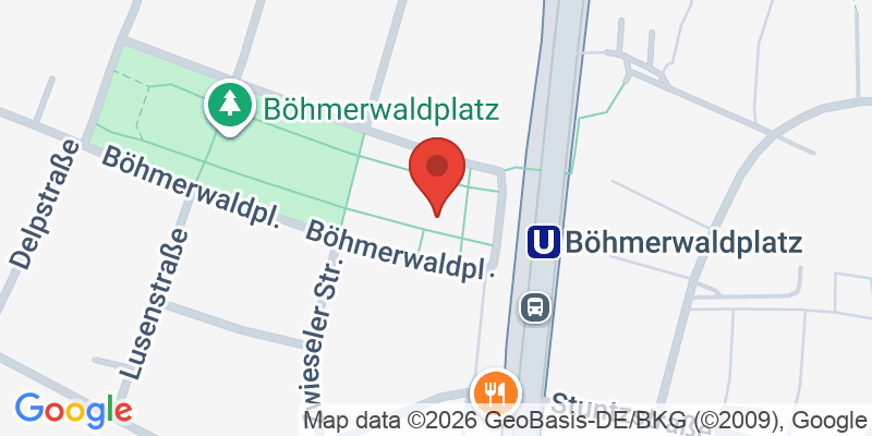 Mapa de la ubicación de Spielplatz "Böhmerwaldplatz"