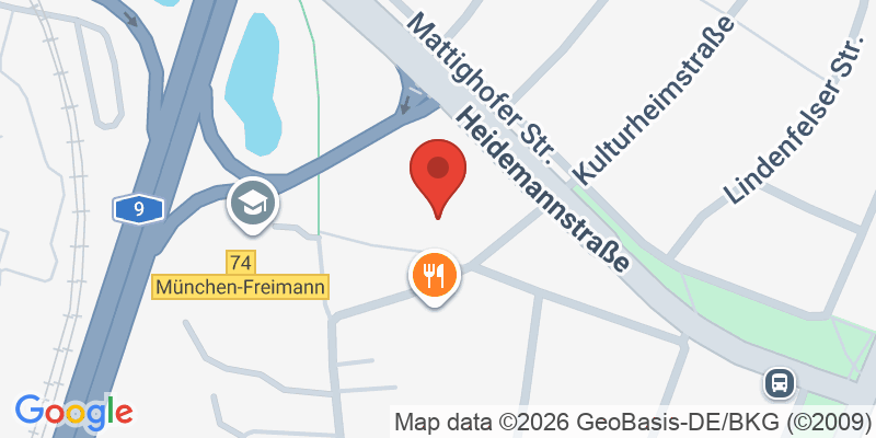 Mapa de la ubicación de Spielplatz "Kulturheimstraße, Ecke Heidemannstraße"