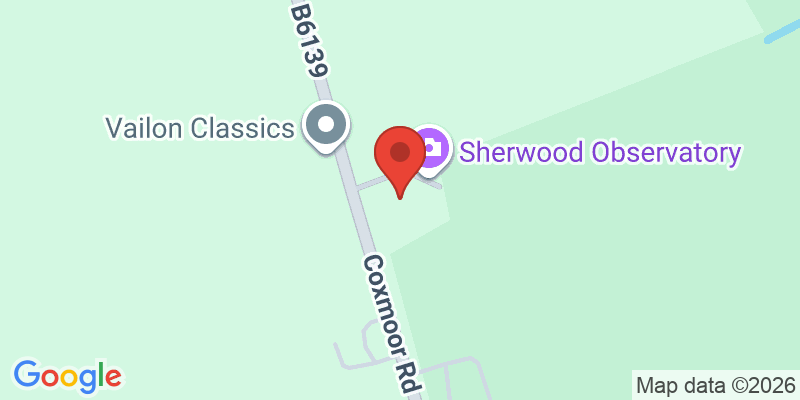 Mapa de la ubicación de Sherwood Observatory Planetarium &amp; Science Centre