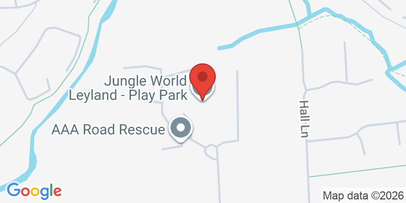 Mapa de la ubicación de Jungle World Leyland - Play Park
