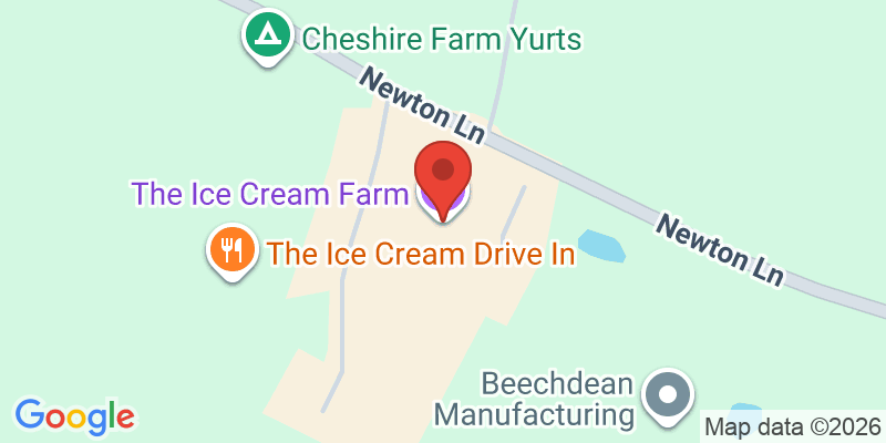 Mapa de la ubicación de The Ice Cream Farm