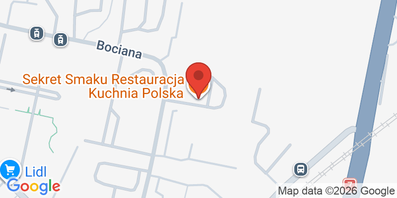 Mapa de la ubicación de Sekret Smaku