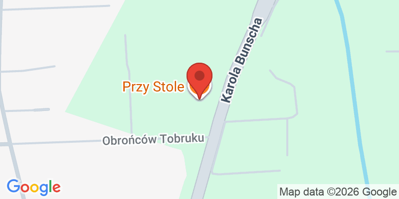 Mapa de la ubicación de Przy Stole