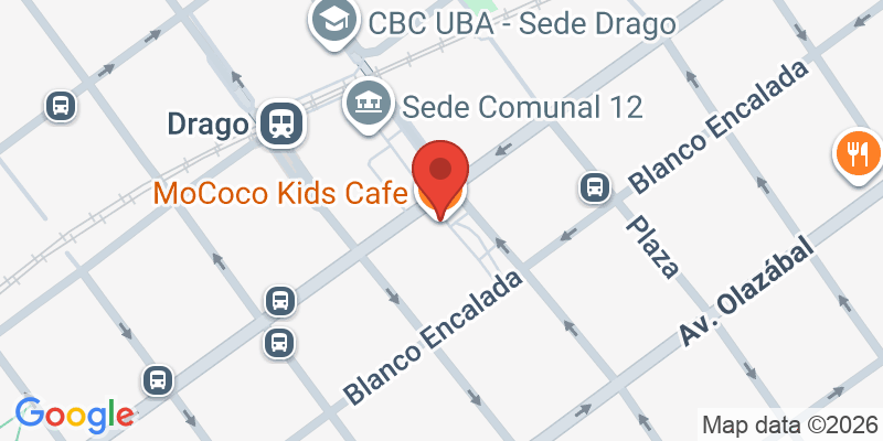 Mapa de la ubicación de MoCoco Kids Cafe