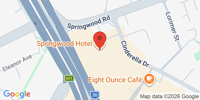 Mapa de la ubicación de Springwood Hotel