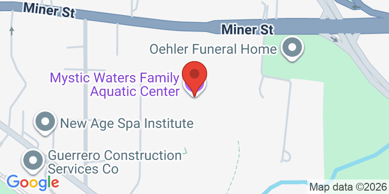 Mapa de la ubicación de Mystic Waters Family Aquatic Center