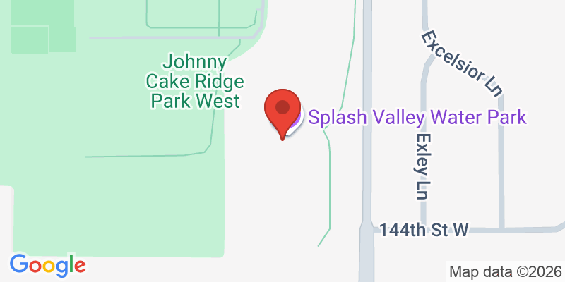 Mapa de la ubicación de Splash Valley Water Park