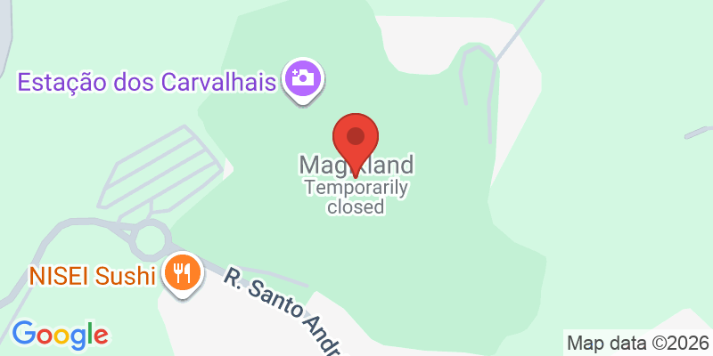 Mapa de la ubicación de Magikland - Parque de Diversões