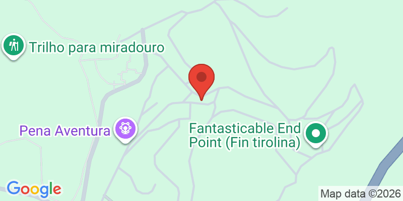 Mapa de la ubicación de Pena Aventura