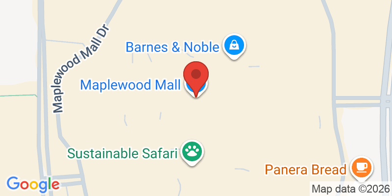 Mapa de la ubicación de Maplewood Mall