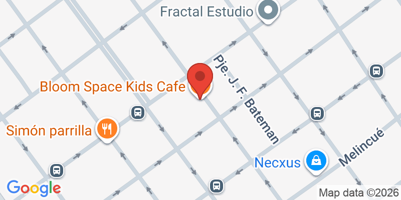 Mapa de la ubicación de Bloom Space Kids Cafe