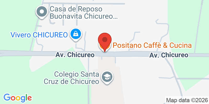 Mapa de la ubicación de Positano Caffè & Cucina