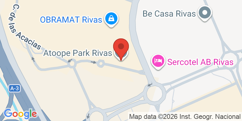 Mapa de la ubicación de Atoope Park Rivas