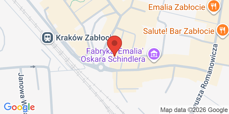 Mapa de la ubicación de Orzo Arancia Kraków