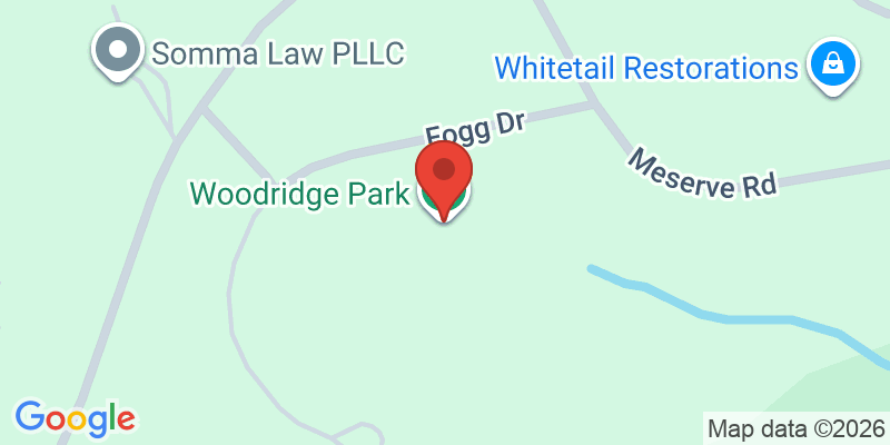 Mapa de la ubicación de Woodridge Park