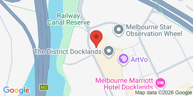 Mapa de la ubicación de Zero Latency VR Docklands