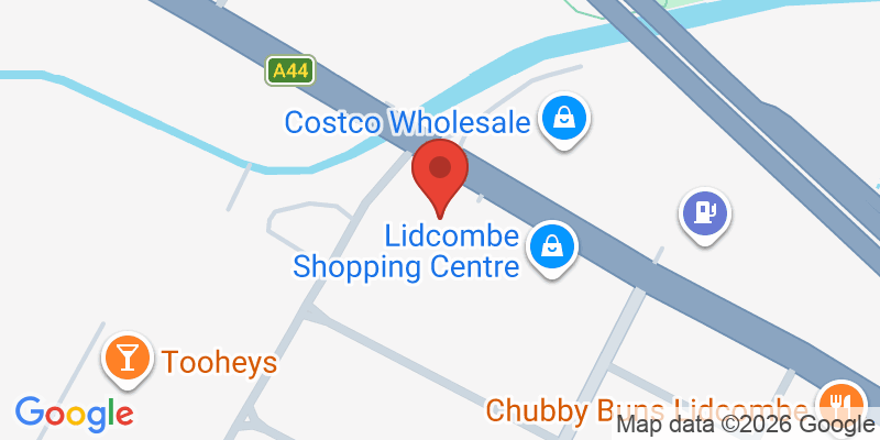 Mapa de la ubicación de Tada Kids Cafe Lidcombe