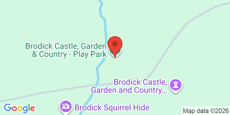 Mapa de la ubicación de Brodick Castle, Garden & Country - Play Park
