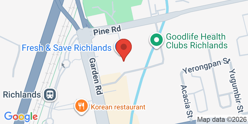 Mapa de la ubicación de Chipmunks Playland & Café Richlands