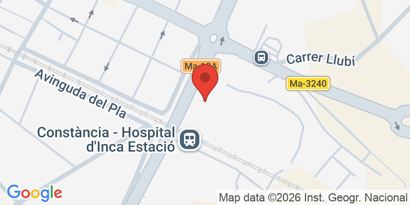 Mapa de la ubicación de Kids World Inca