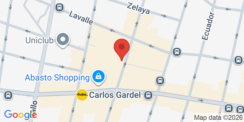 Mapa de la ubicación de Juguetería Cebra Abasto Shopping