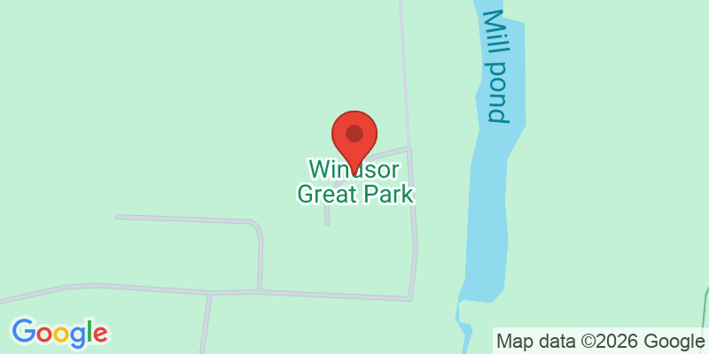 Mapa de la ubicación de Windsor Great Park