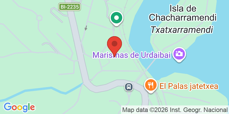 Mapa de la ubicación de Parque de Sukarrieta