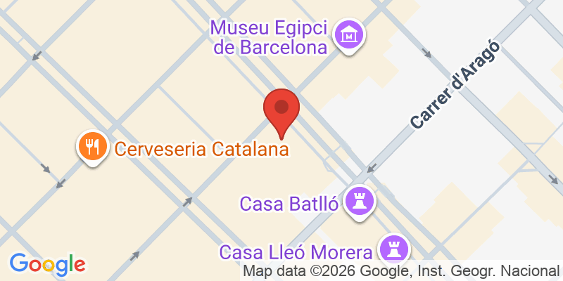 Mapa de la ubicación de White Rabbit · The Immersive Experience of Barcelona