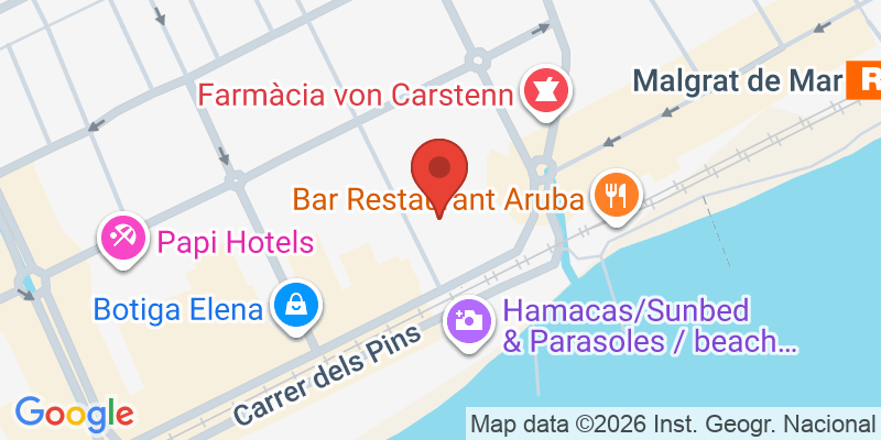 Mapa de la ubicación de Hotel Sorra Daurada Splash