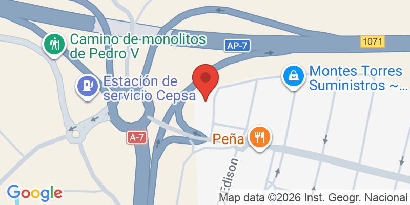 Mapa de la ubicación de Super Jump Estepona