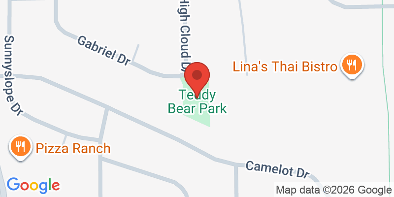 Mapa de la ubicación de Teddy Bear Park