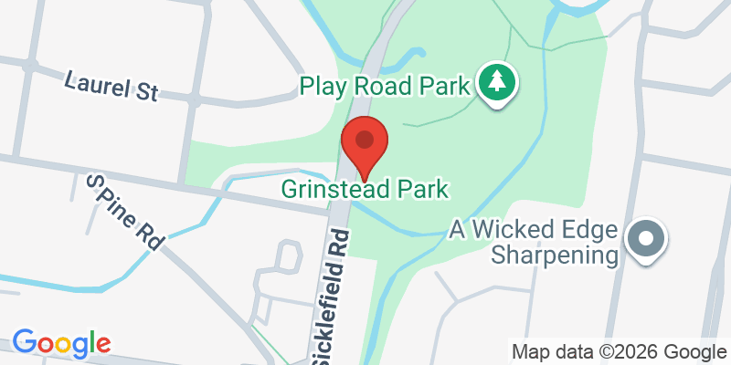 Mapa de la ubicación de Grinstead Park