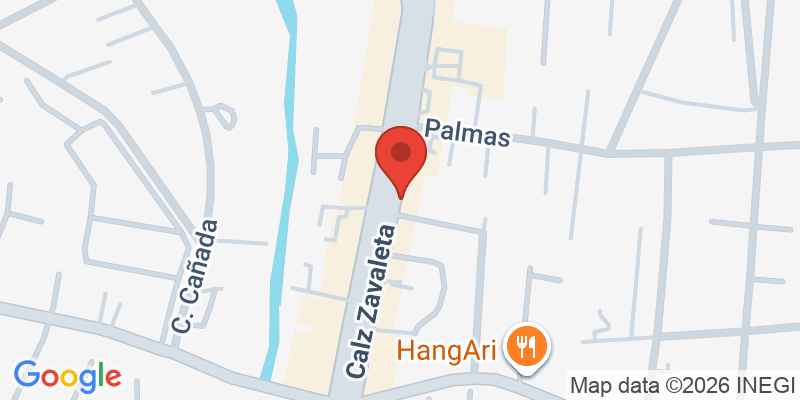 Mapa de la ubicación de Desayunos, Cafeteria Azul Quedito