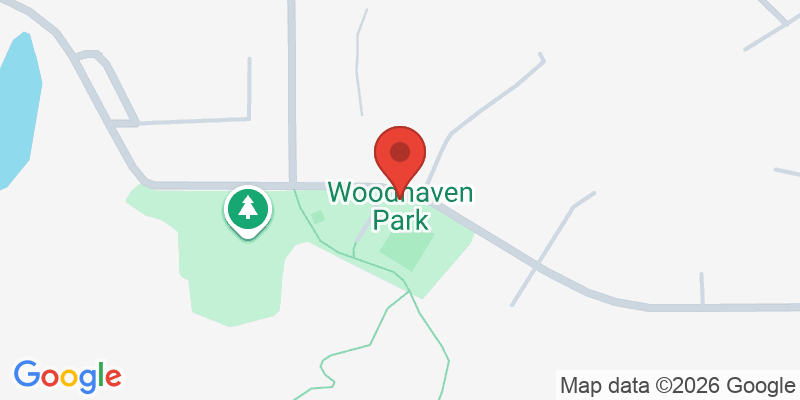 Mapa de la ubicación de Woodhaven Park