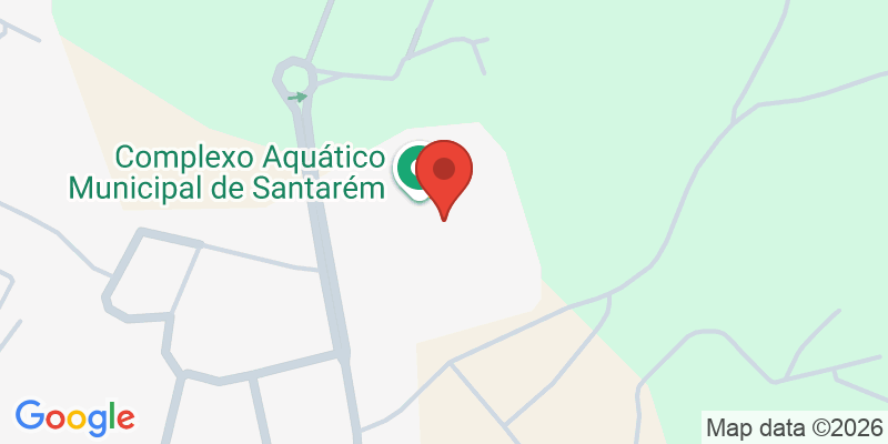 Mapa de la ubicación de Santarém Water Park