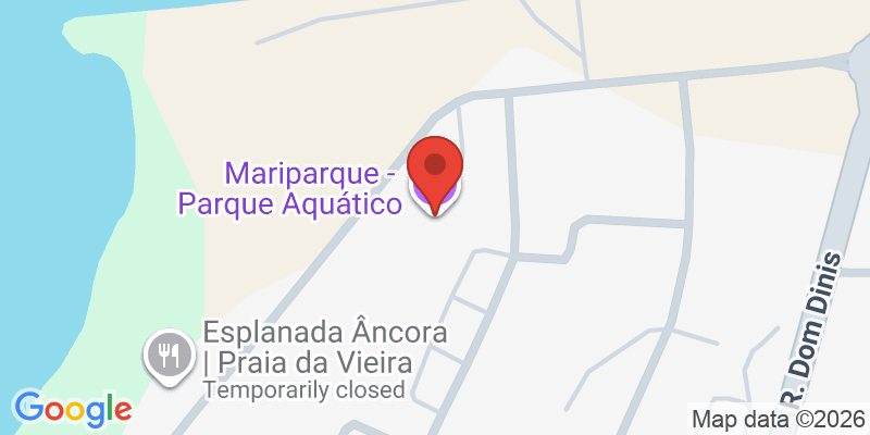 Mapa de la ubicación de Mariparque - Praia da Vieira