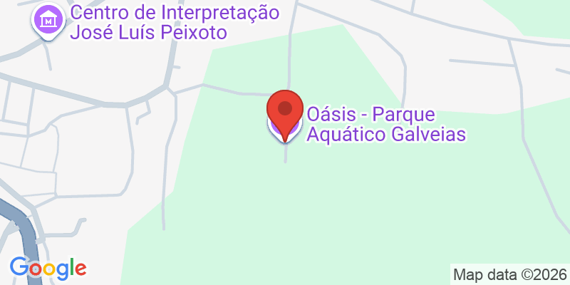 Mapa de la ubicación de Oasis - Water Park Galveias With Oasis Bar