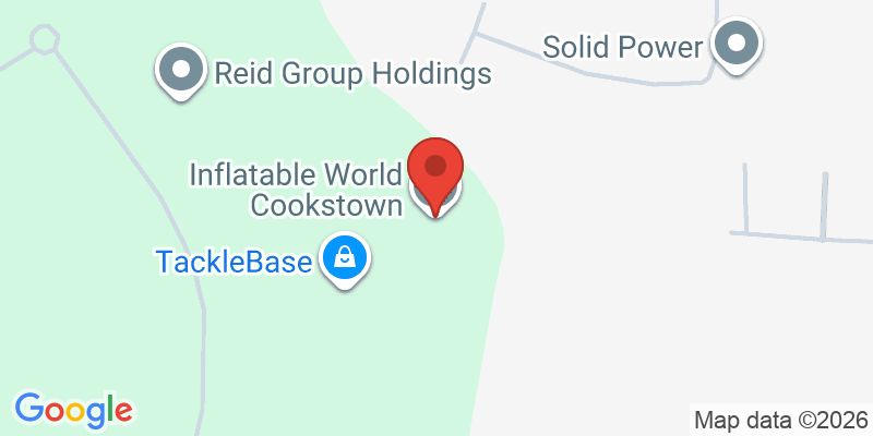 Mapa de la ubicación de Inflatable World Cookstown