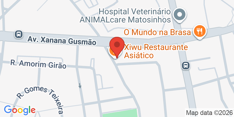Mapa de la ubicación de Xiwu Restaurante Asiático